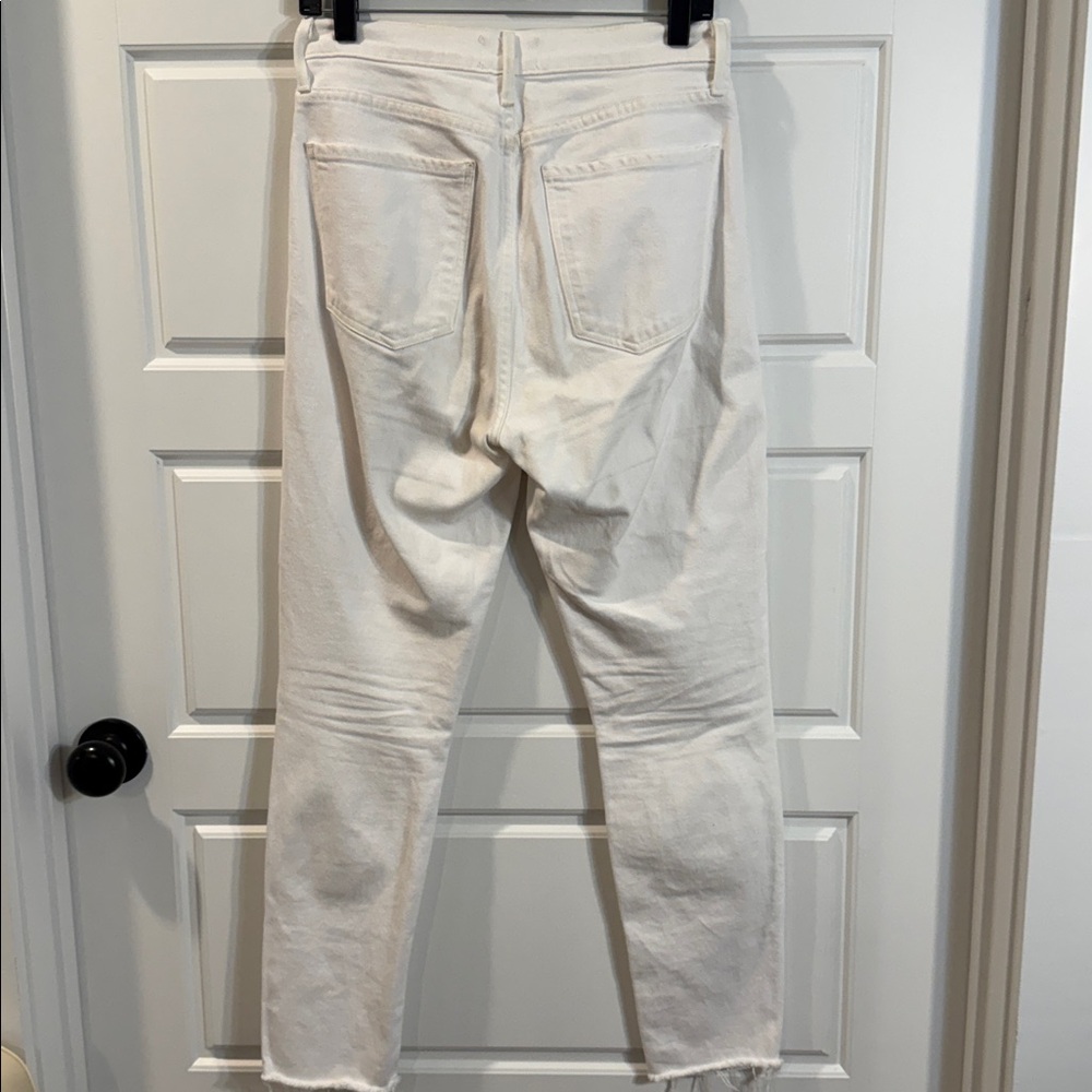 AGOLDE Nico High Rise White Jeans 27 - Picture 5 of 8